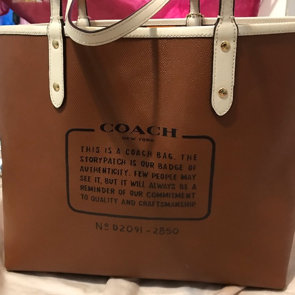 COACH tote - Picture 3 of 5